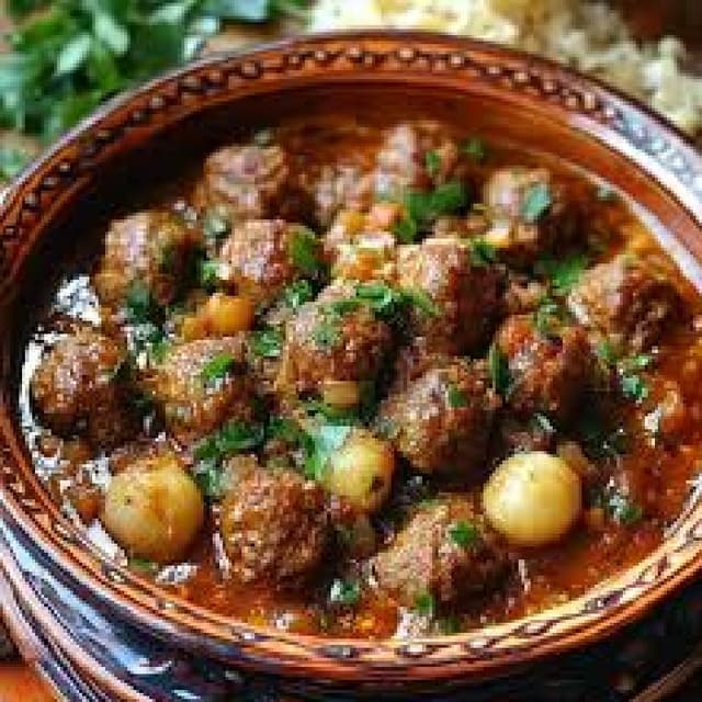 Algerian Kefta (Meatballs)
