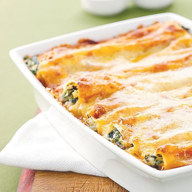 Spinach & Ricotta Cannelloni