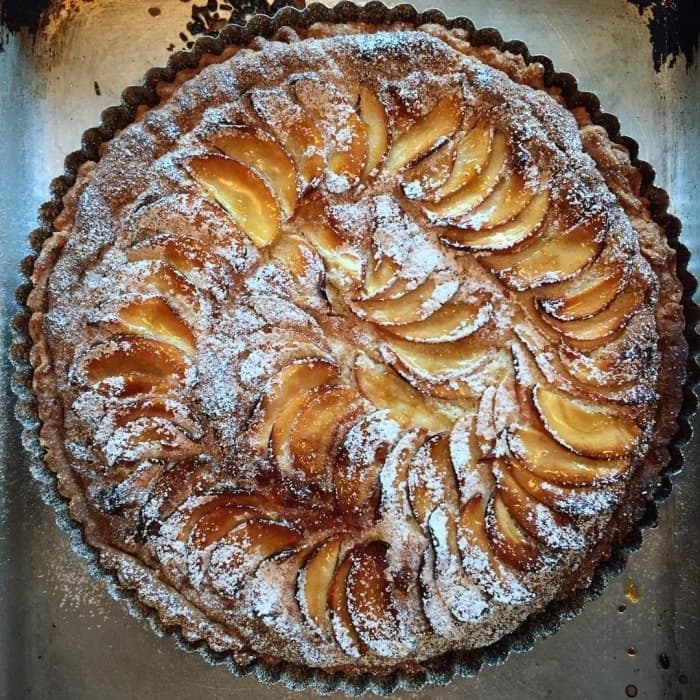 Apple Frangipan Tart