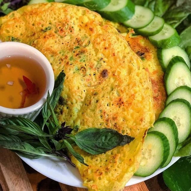 Khmer Banh Xeo – Cambodian Savory Pancake